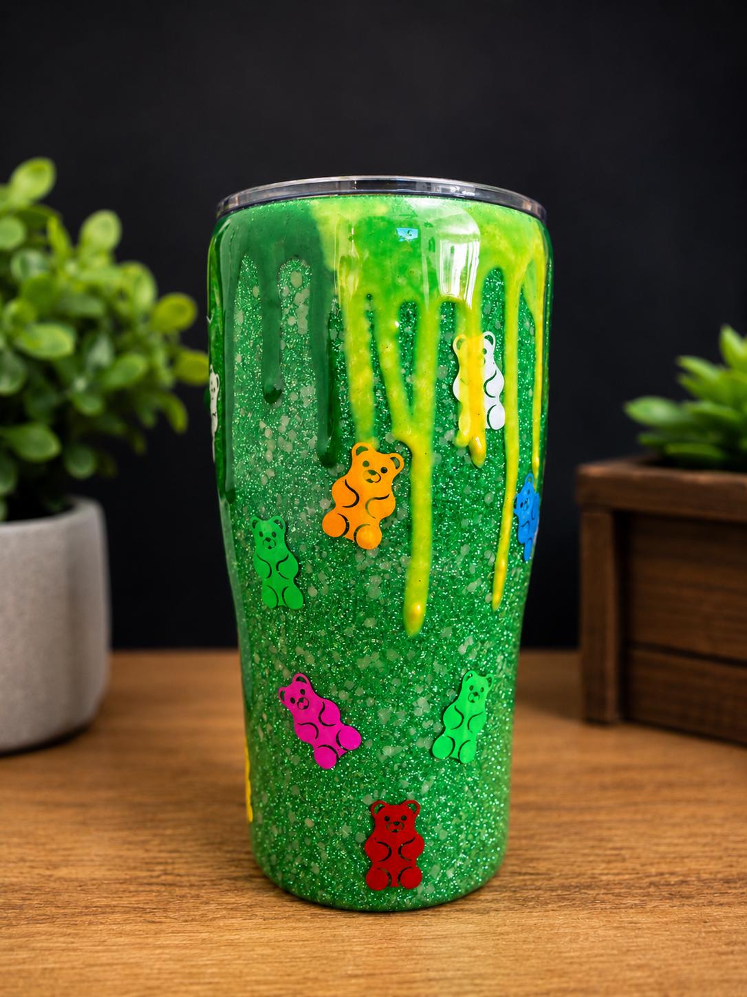 Glow In The Dark Gummy Bear Tumbler