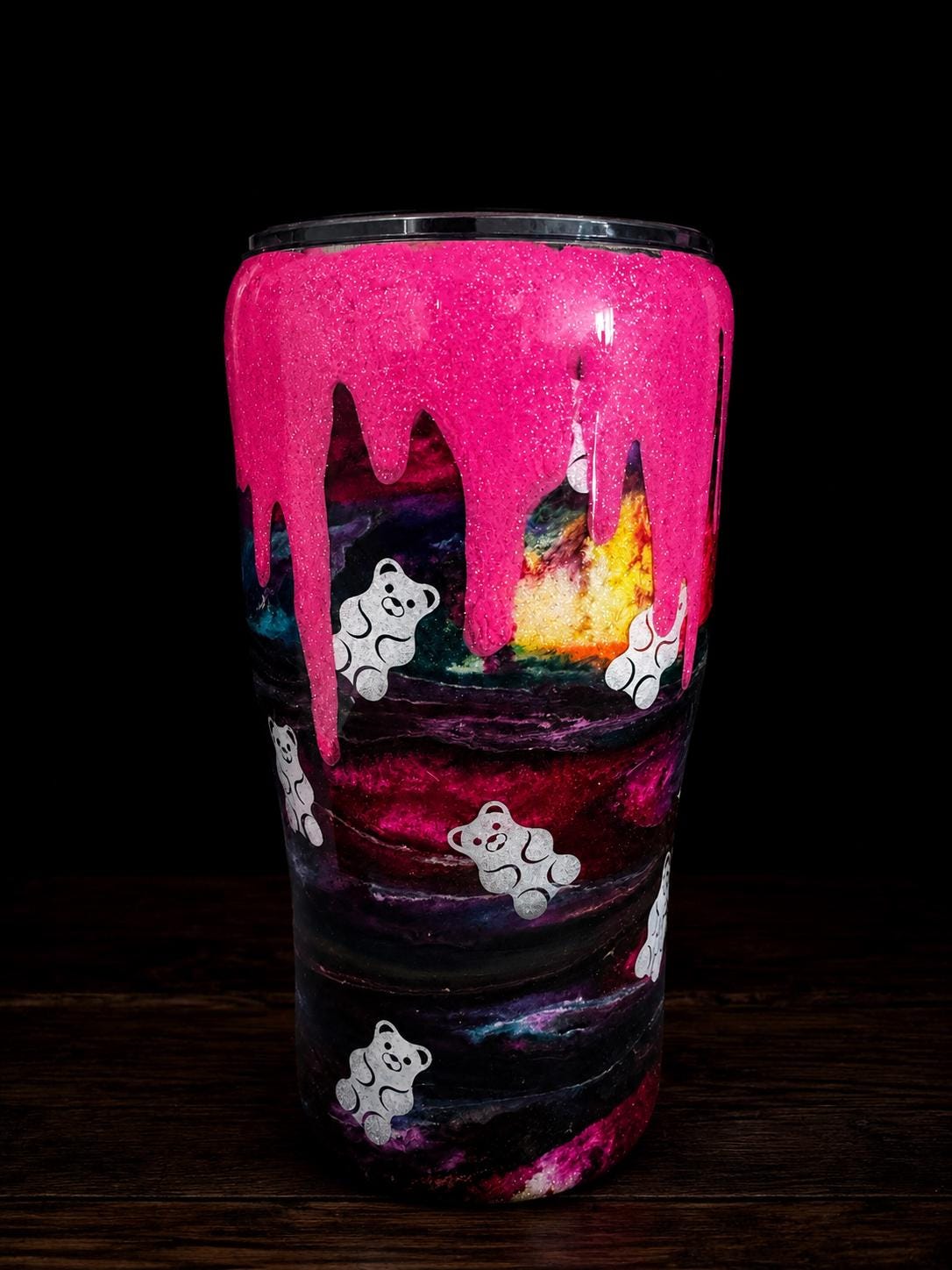 Glow In The Dark Gummy Bear Tumbler