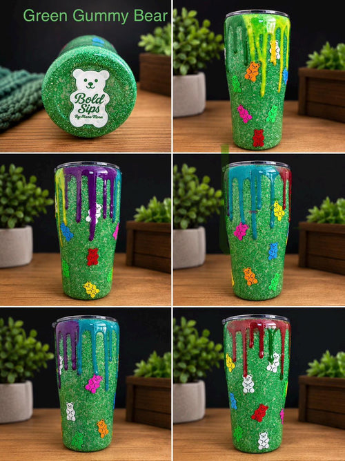 Glow In The Dark Gummy Bear Tumbler