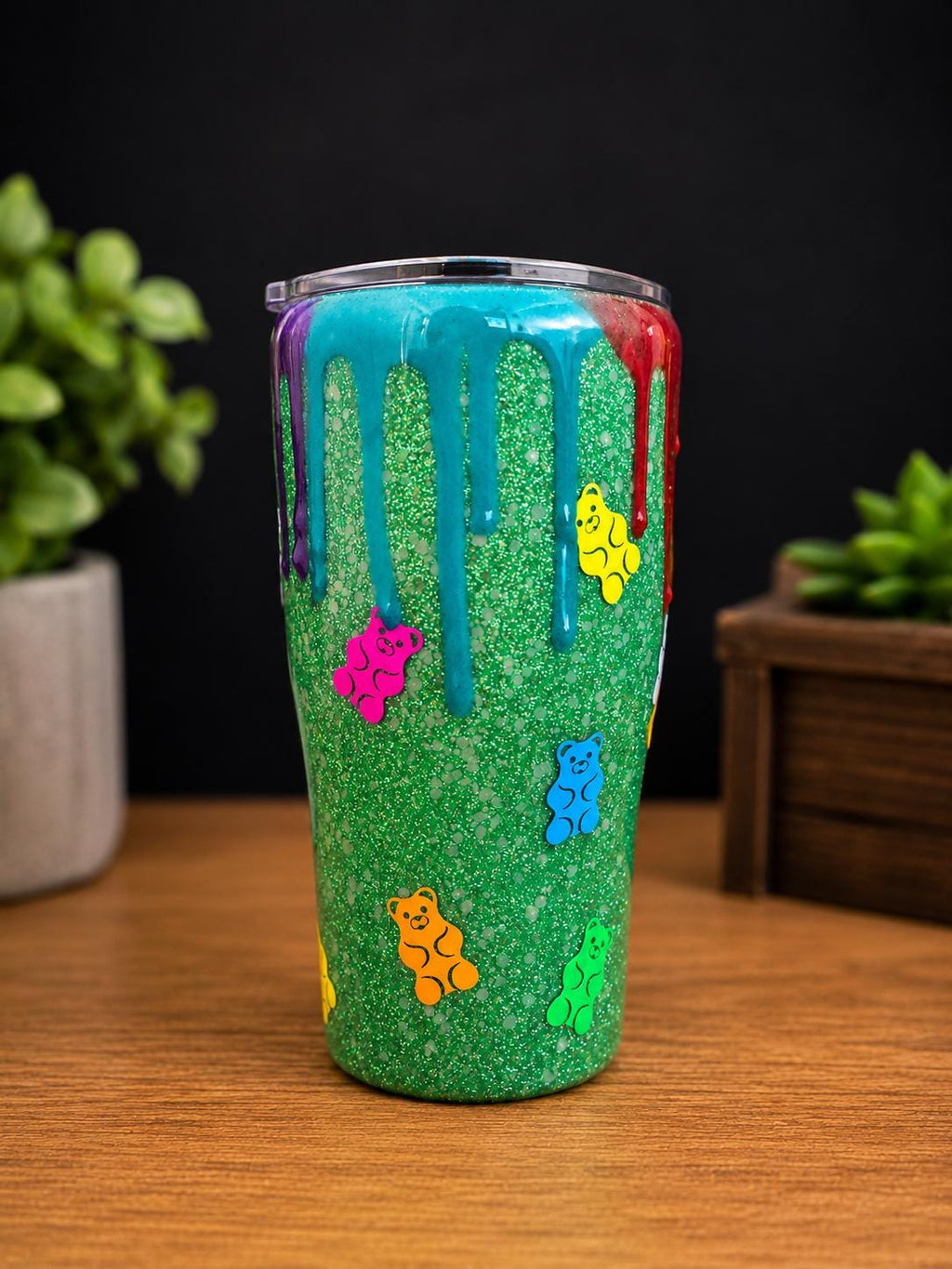 Glow In The Dark Gummy Bear Tumbler