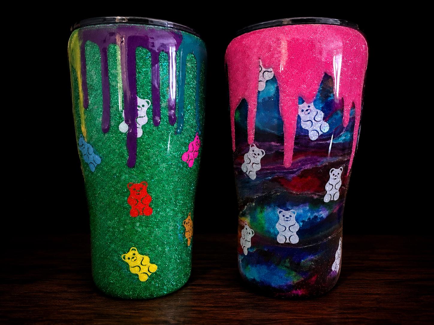 Glow In The Dark Gummy Bear Tumbler